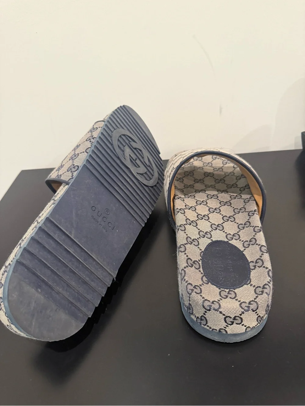 Gucci designer slides