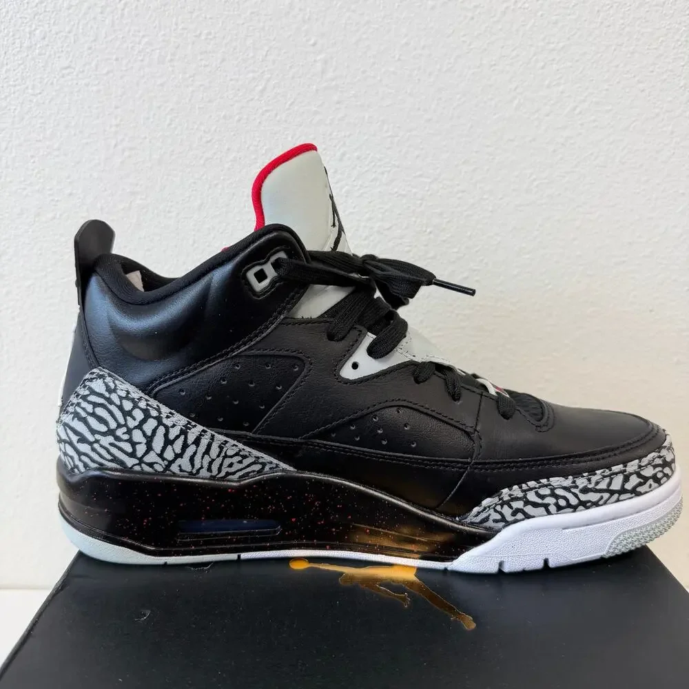 Air Jordan Son of Mars Low Black Red Custom Sneakers Shoes (580603-002) Size 9.5