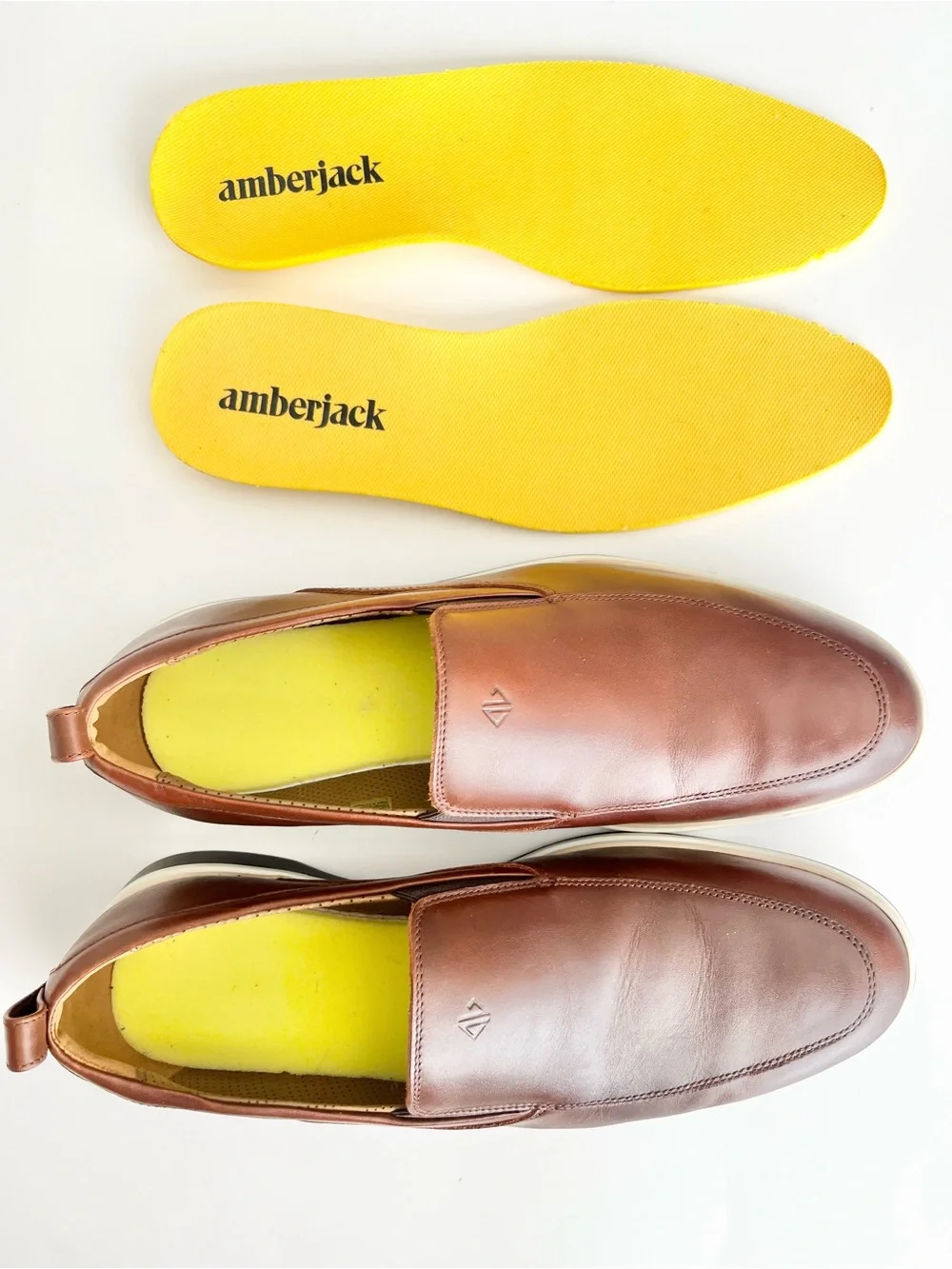 Amberjack slip leather