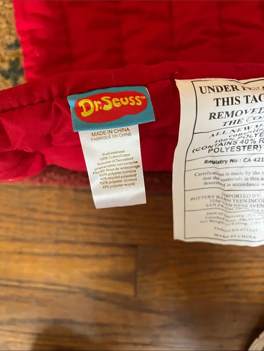 Dr. Seuss soft holiday