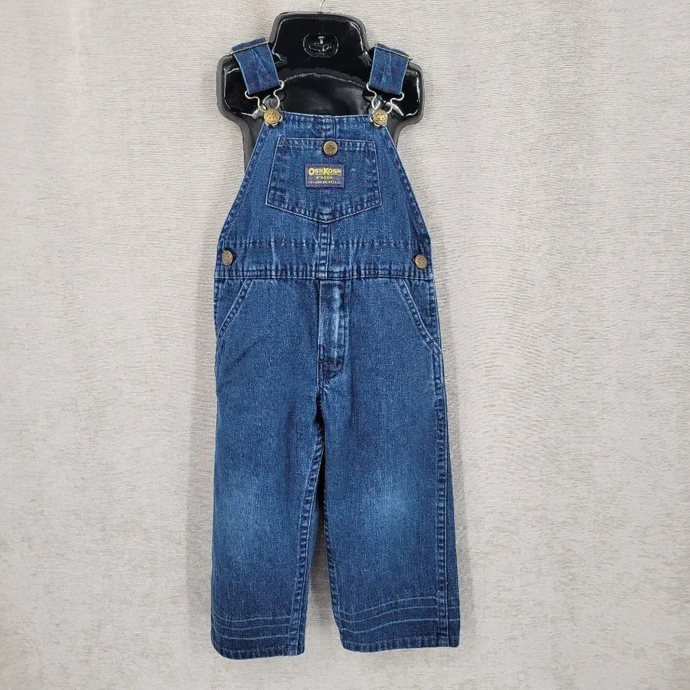 OshKosh B'gosh Vestbak Vintage Blue Denim Overalls for Kids