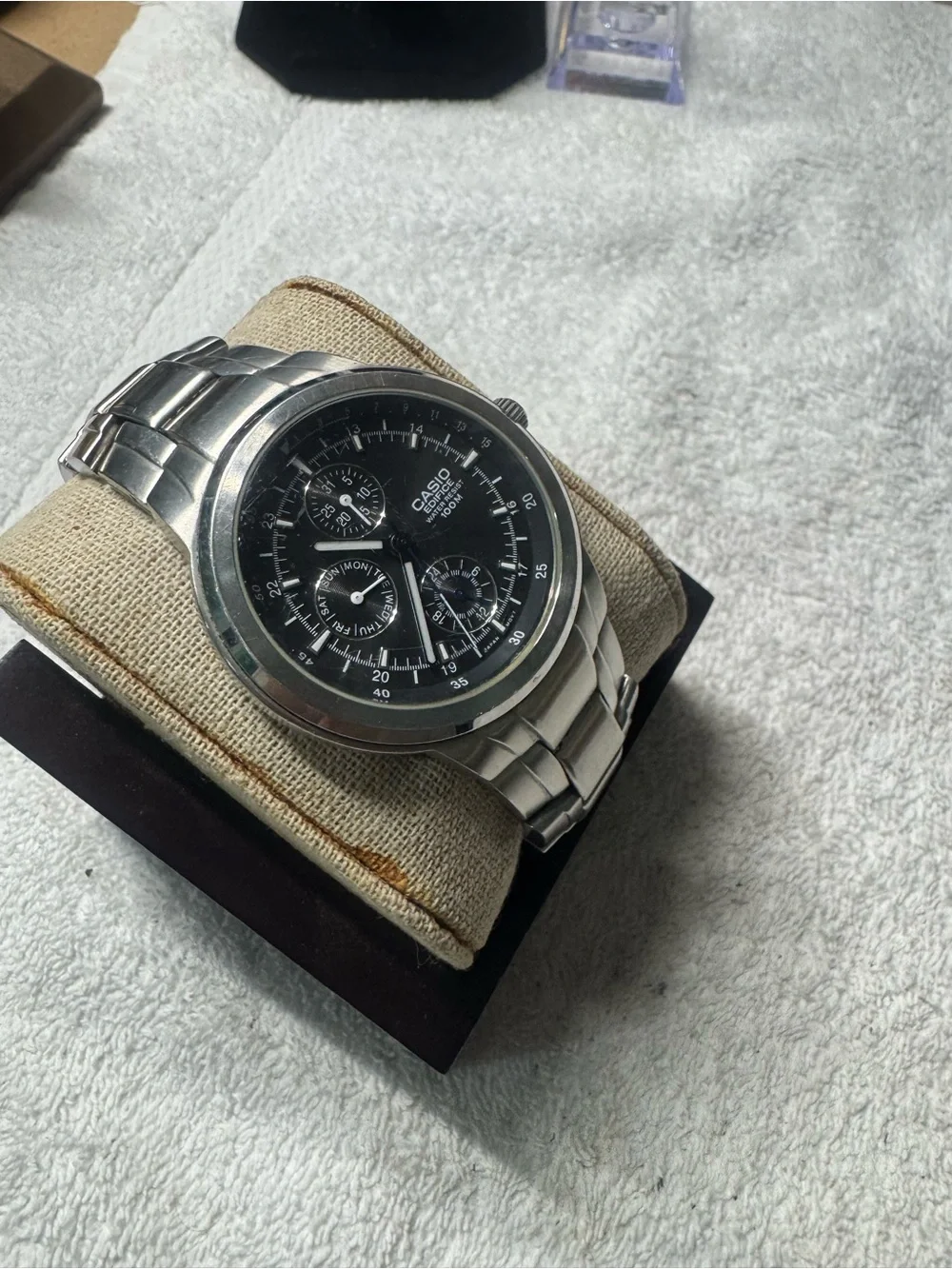 Casio wristwatch black