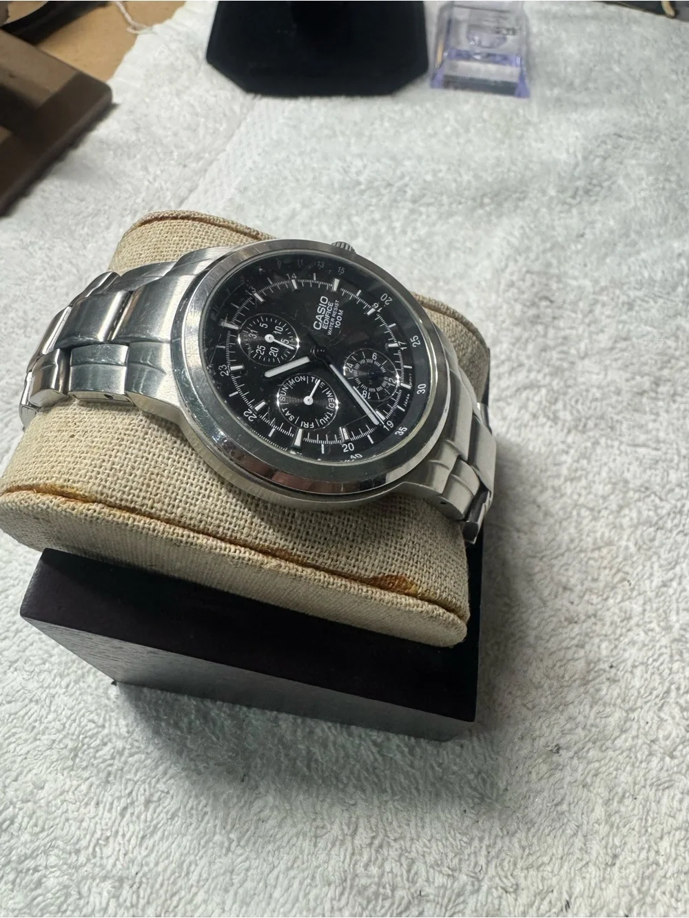 Casio wristwatch black