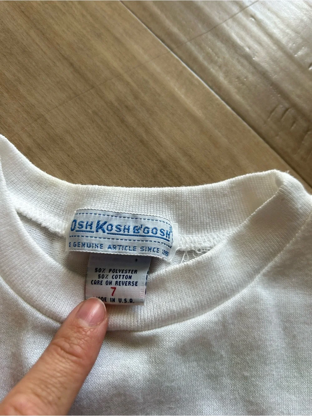 OshKosh Bgosh white oshkosh