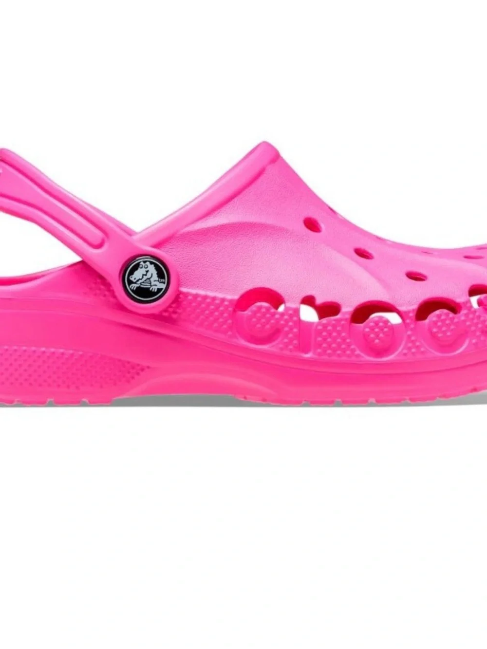 Crocs Kids Baya Clogs Waterproof Sandal Electric Pink Youth size C12 NEW!