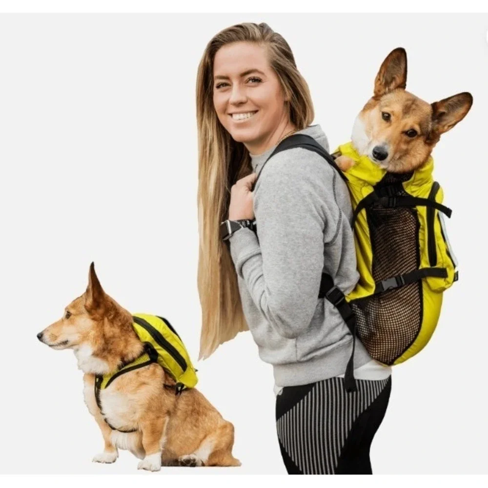 K9 Sport Sack Yellow Dog Backpack Carrier Small XS Pet Travel Hiking‎ Adventure