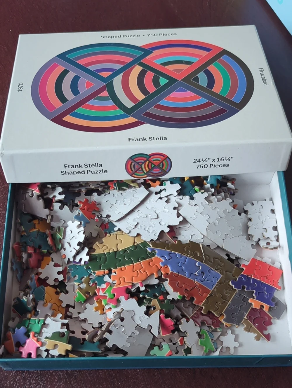 Frank Stella puzzle once