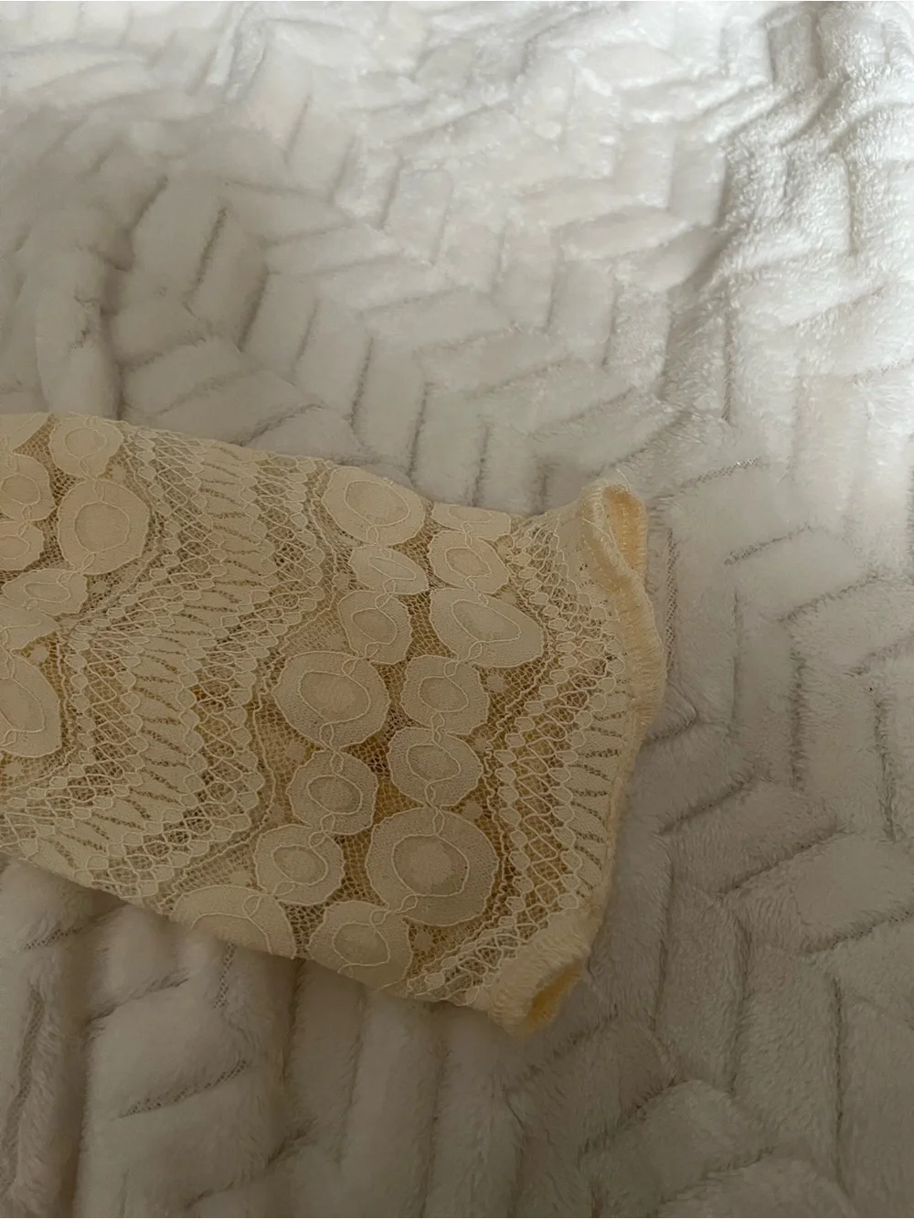 Anthropologie elegant cream