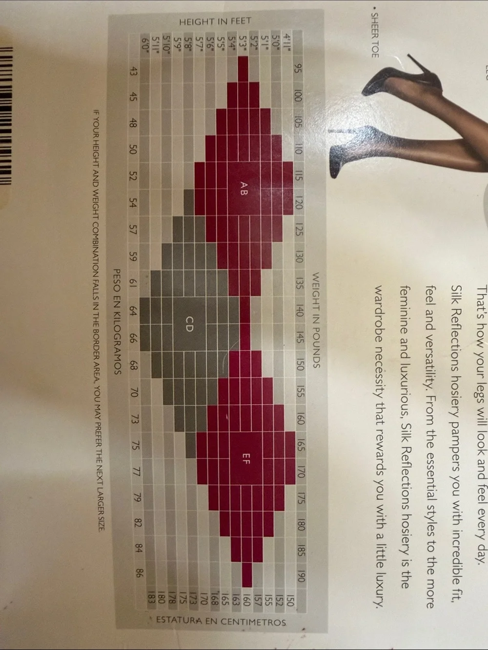 Hanes Silk Reflections Thigh Highs in Black Sheer with Lace Top