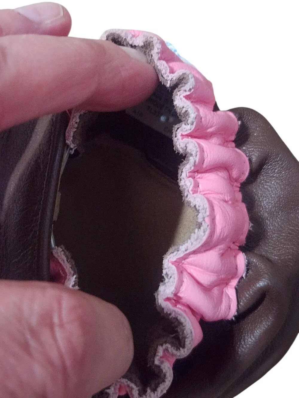 Robeez leather slippers