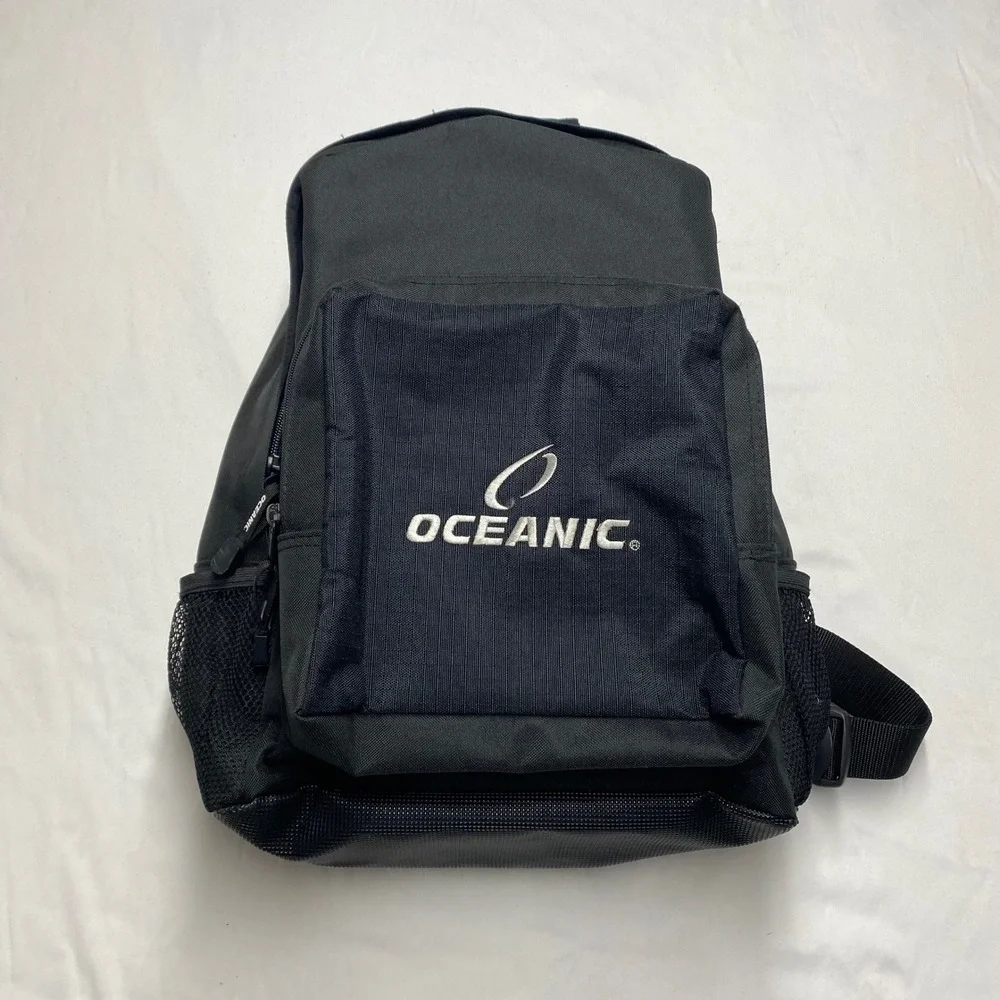 Oceanic Courier Sling Backpack Black Single Strap Scuba Dive Travel Day Pack