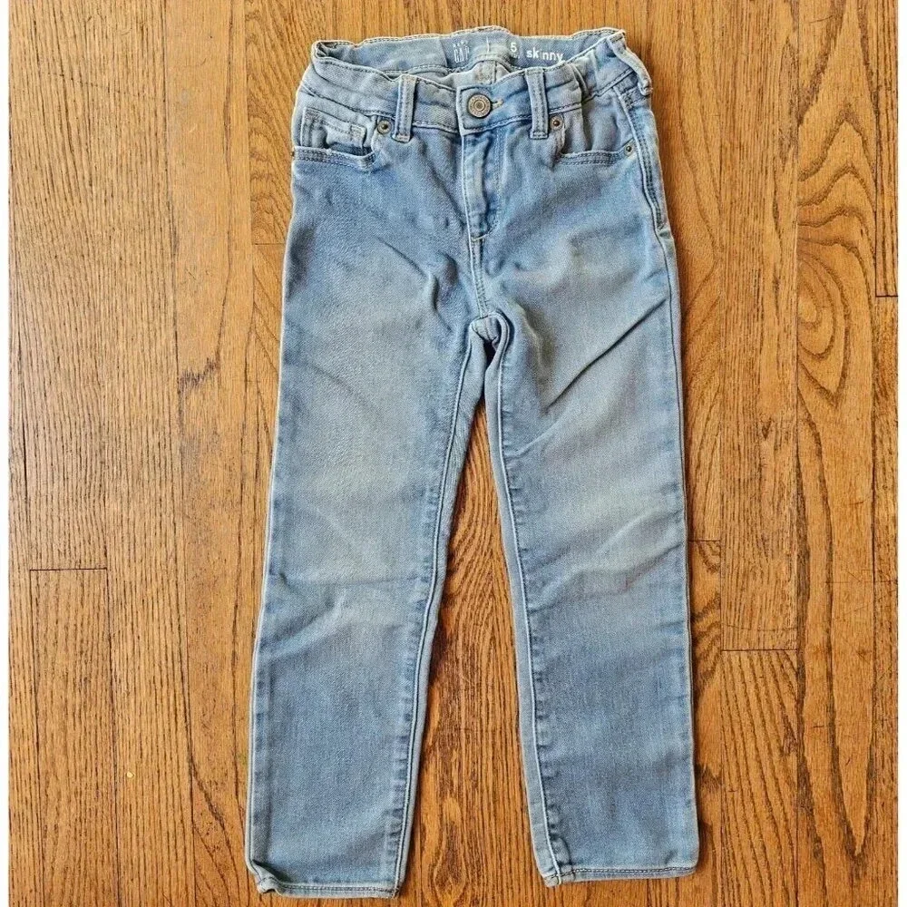 Gap Blue skinny jeans girls size 5