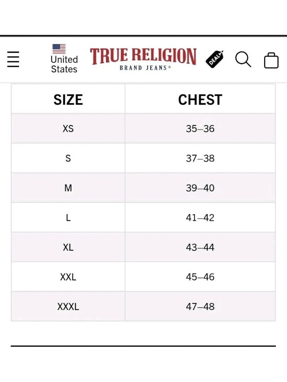 True Religion jimmy denim