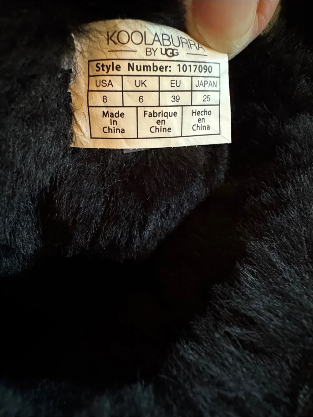 Koolaburra warm shearling