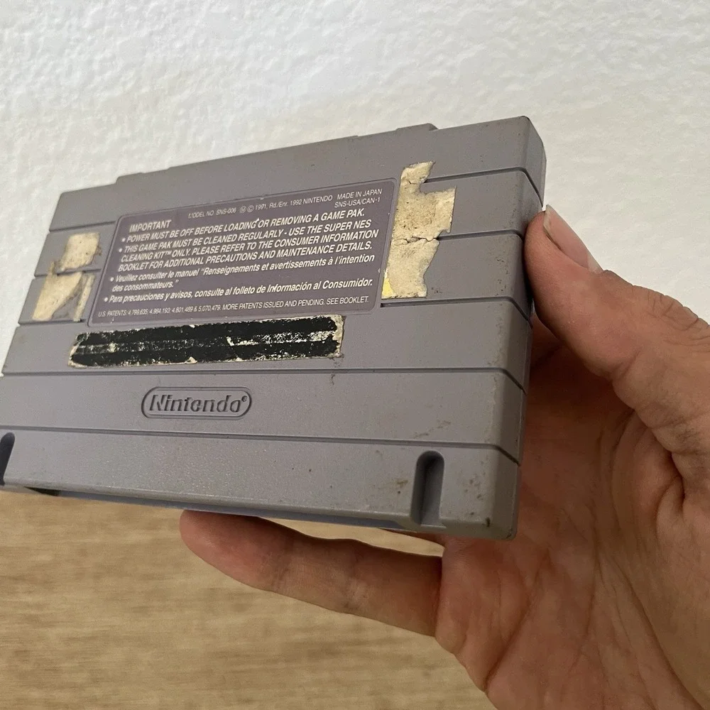 The Incredible Hulk Super Nintendo SNES Cartridge Only Working Tested!