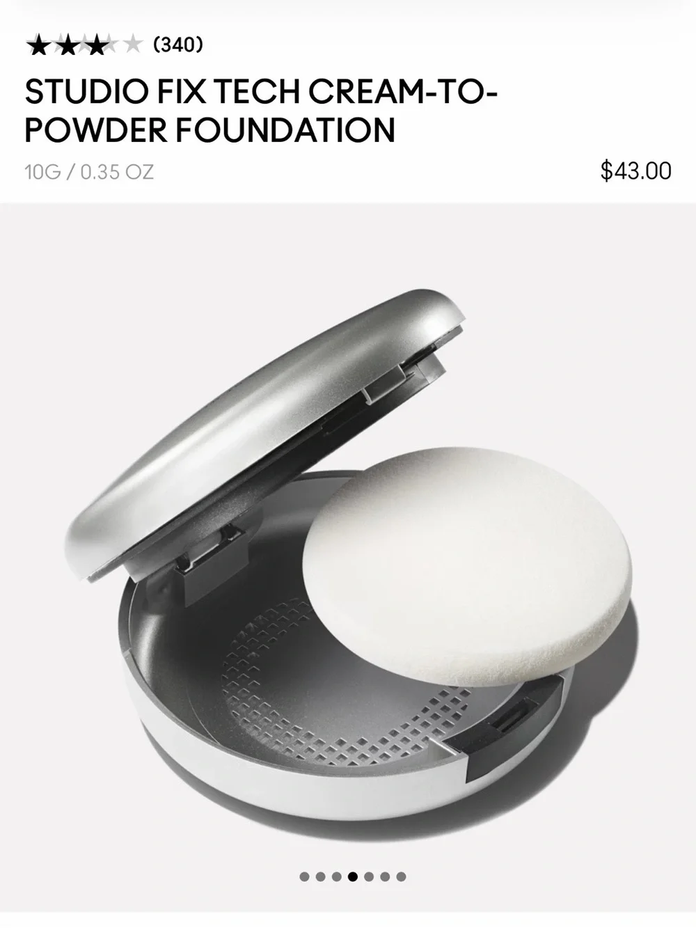 MAC Cosmetics Studio Fix Tech Cream-to-Powder Foundation - Medium Tan (NW25)