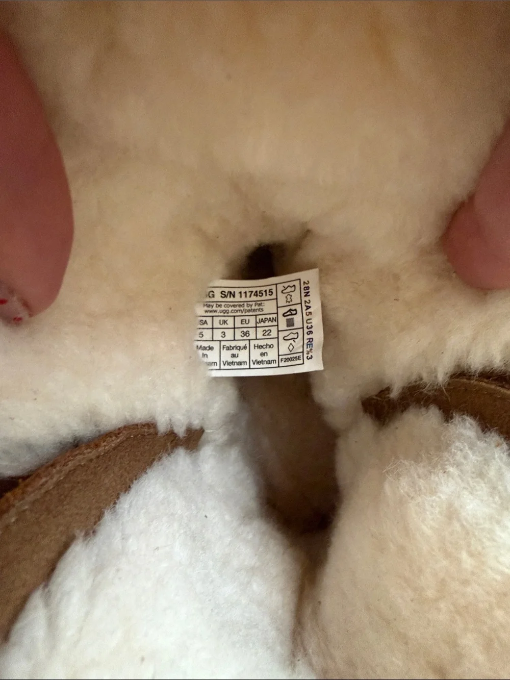 UGG soft suede
