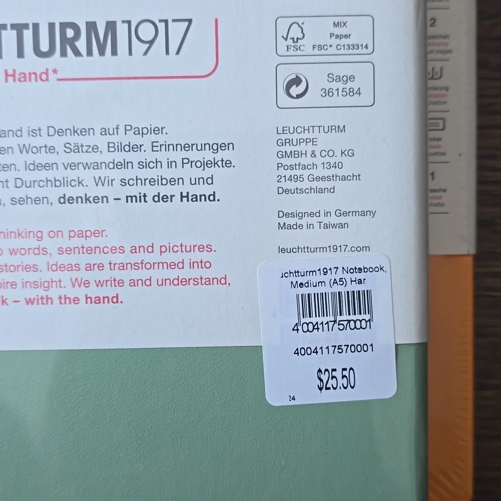 LEUCHTTURM1917 notebook medium