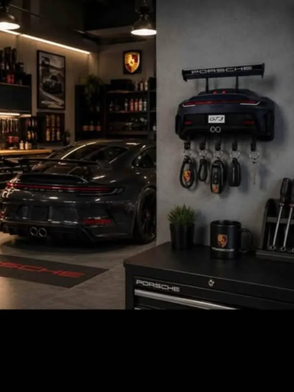 Porsche GT3 key holder