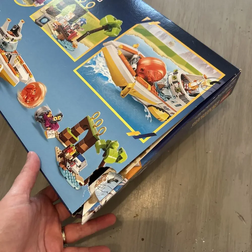 LEGO Sonic The Hedgehog Tails Adventure Boat 76997 Brand New Open Box