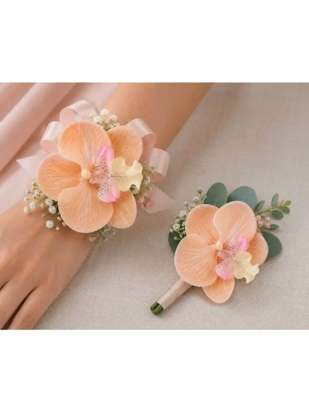 Z-A LLC set peach