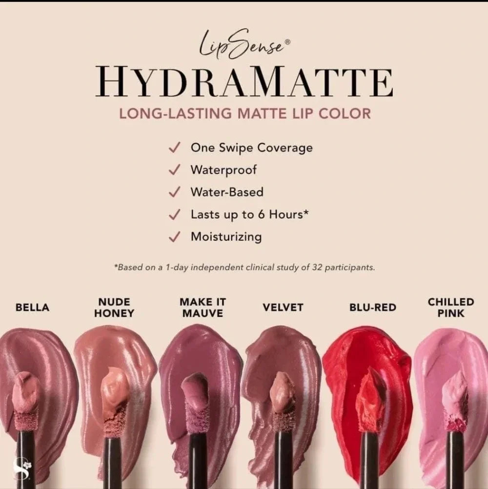 LipSense hydramatte lip