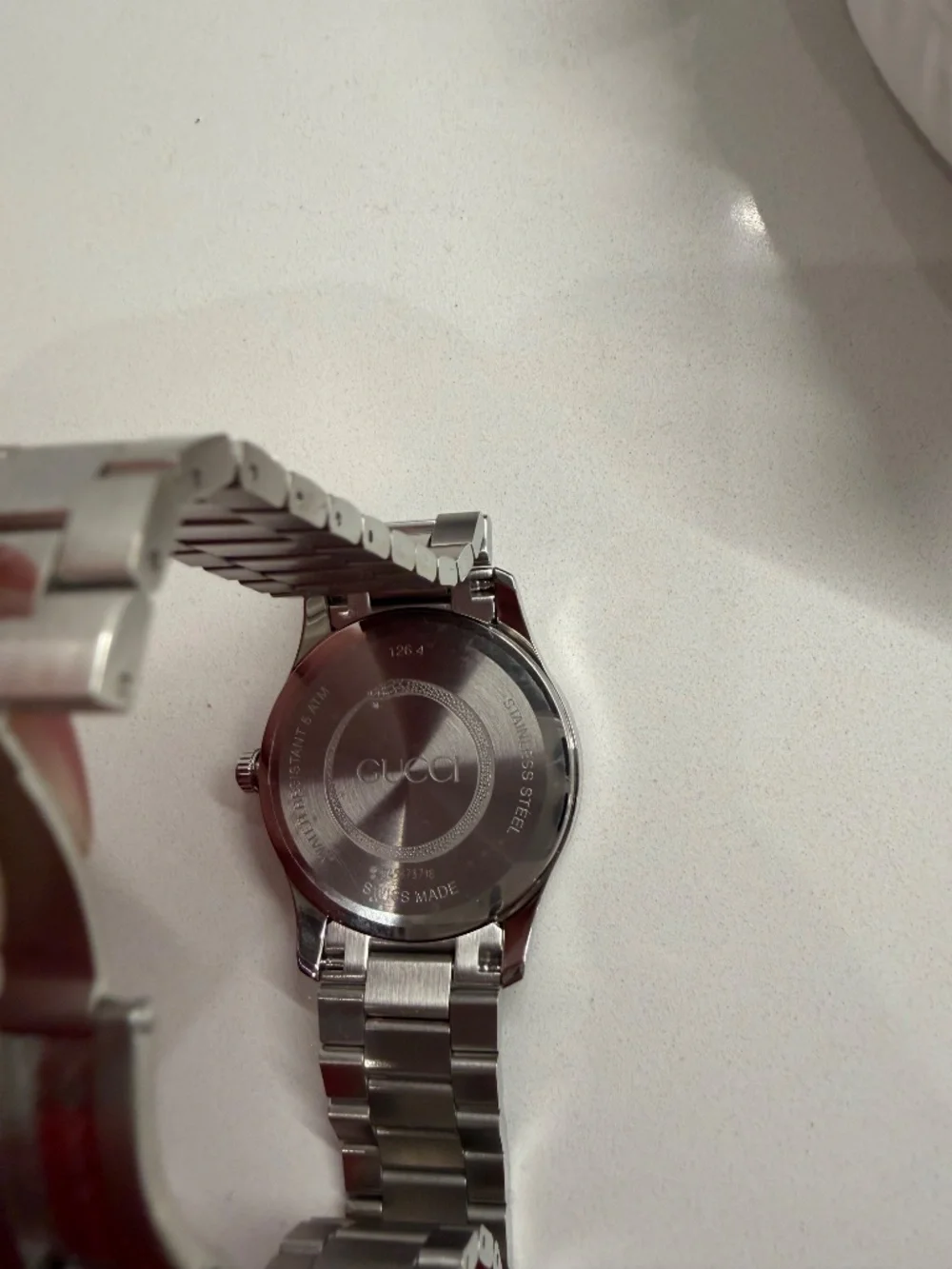 Gucci timeless silver