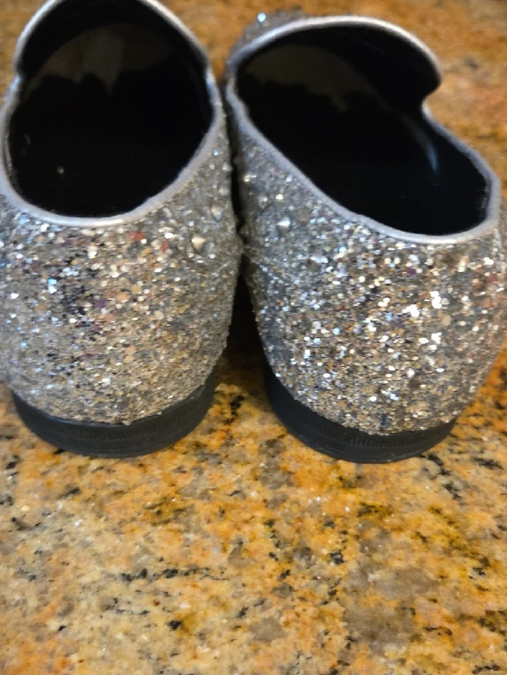 ASOS sparkling silver