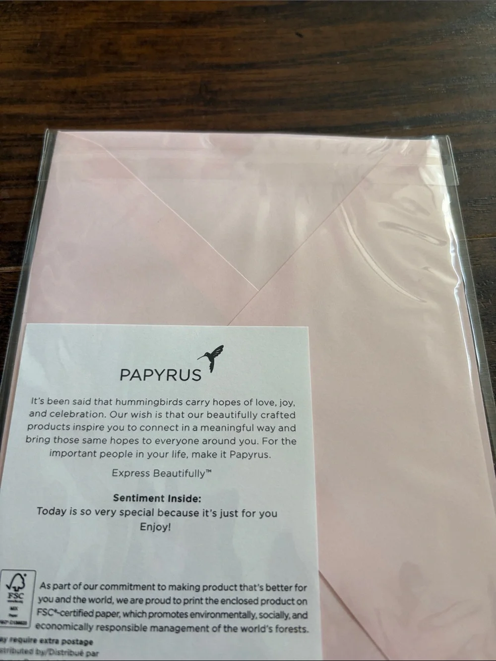 Papyrus sealed photos* dimensional