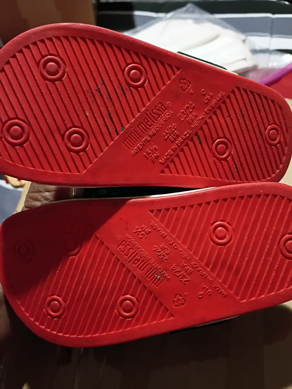 Mini Melissa Beach Slide Giraffe sandals. Size 9. USA. OBO