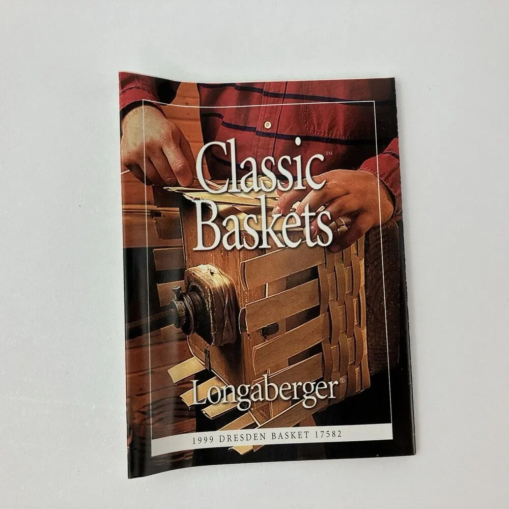 Longaberger dresden basket