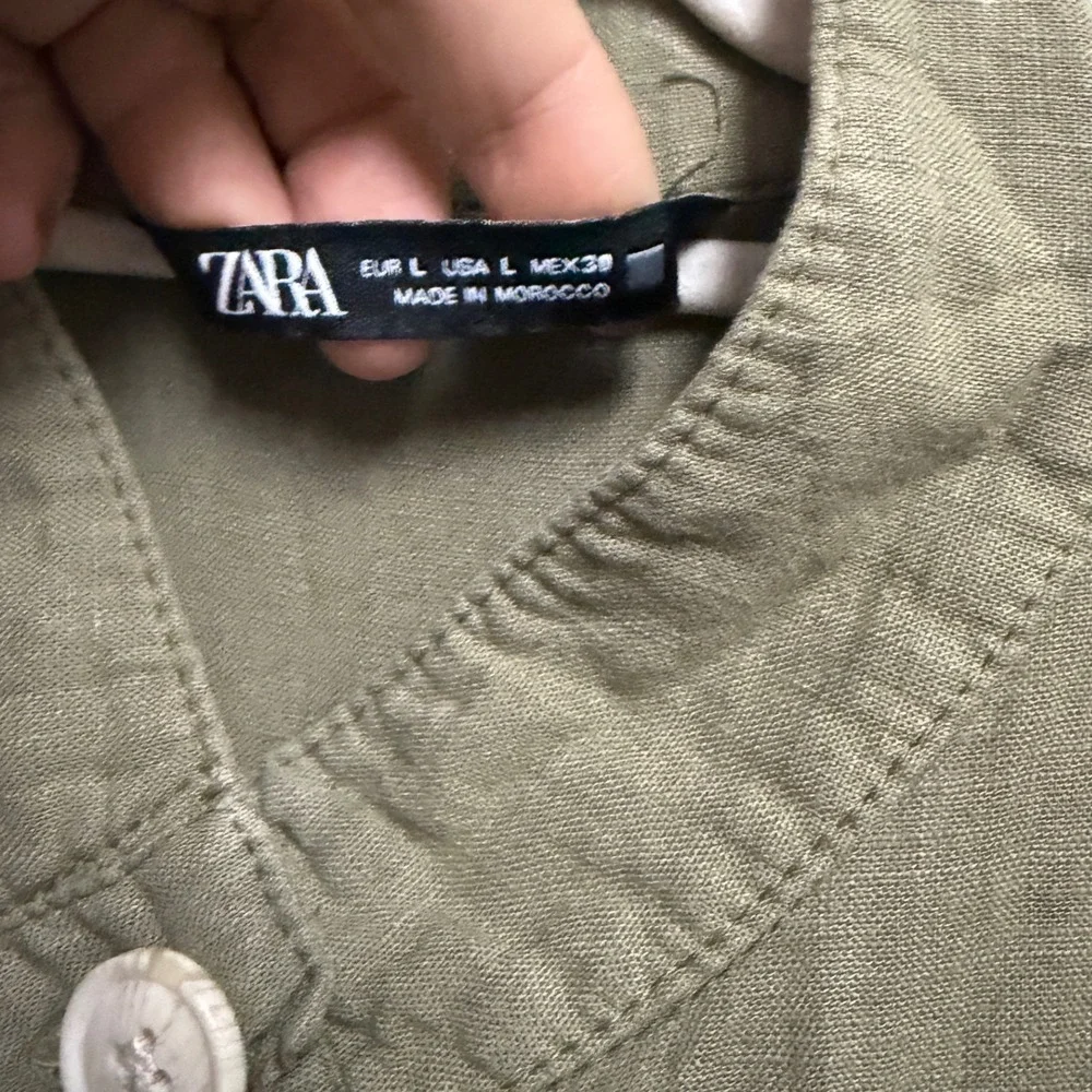 Zara linen blend
