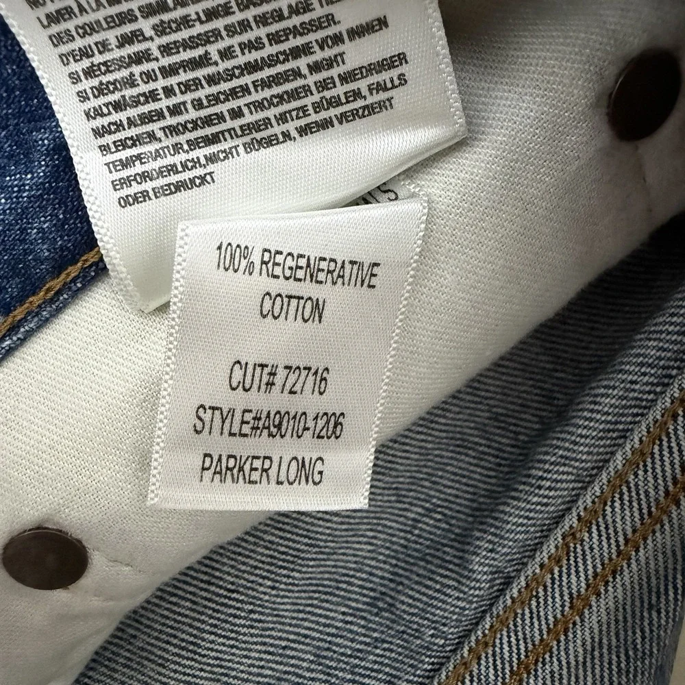 Agolde measurements length