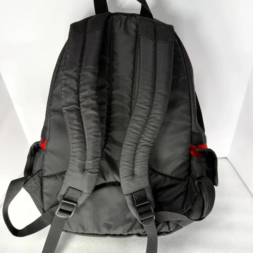 Vtg X Games Backpack Red Black XG Skateboard Skate Bookbag Shoulder Straps 2002