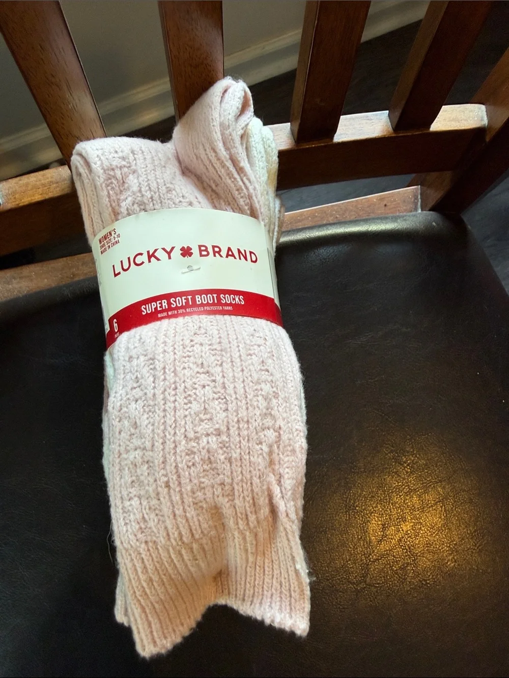 NWT Lucky Brand Super Soft Boot Socks