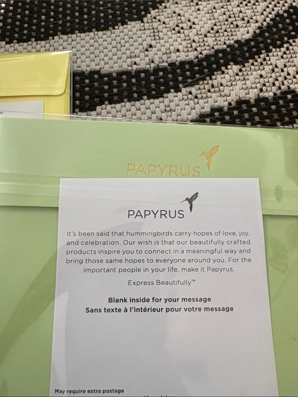 Papyrus nib sealed