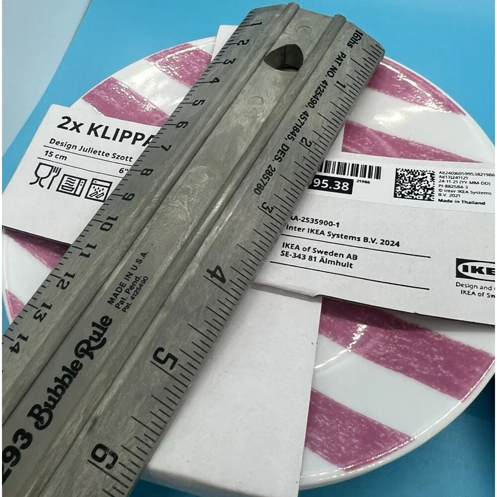 2 New IKEA KLIPPAKLEJA Side Plate 6