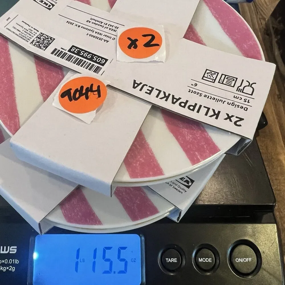 2 New IKEA KLIPPAKLEJA Side Plate 6