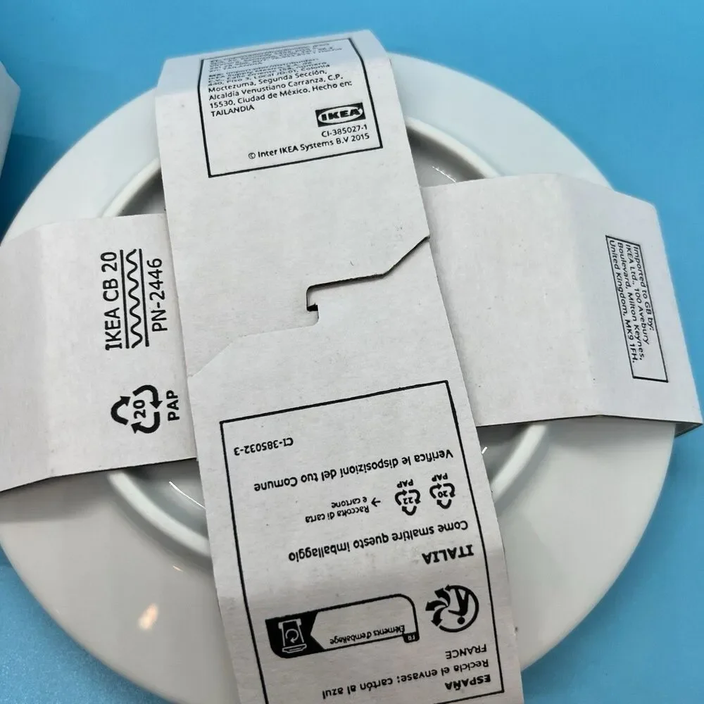 2 New IKEA KLIPPAKLEJA Side Plate 6