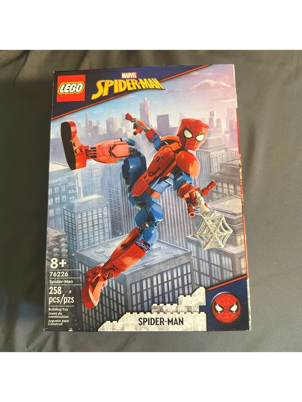 Marvel Spiderman Lego 258 Pcs Figurine