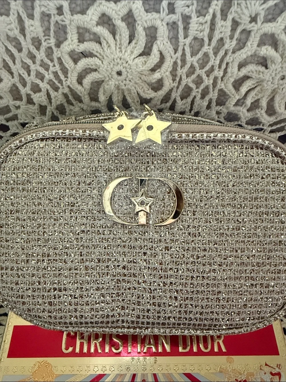 Dior cosmetic pouch