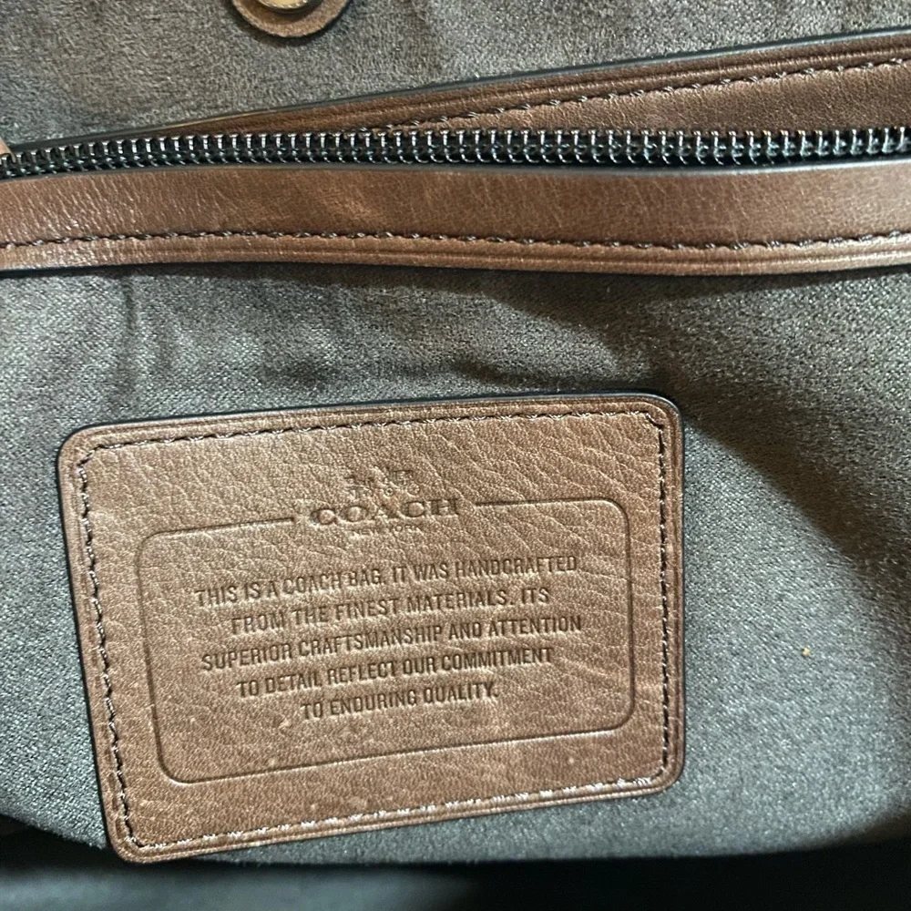 Coach vintage brown