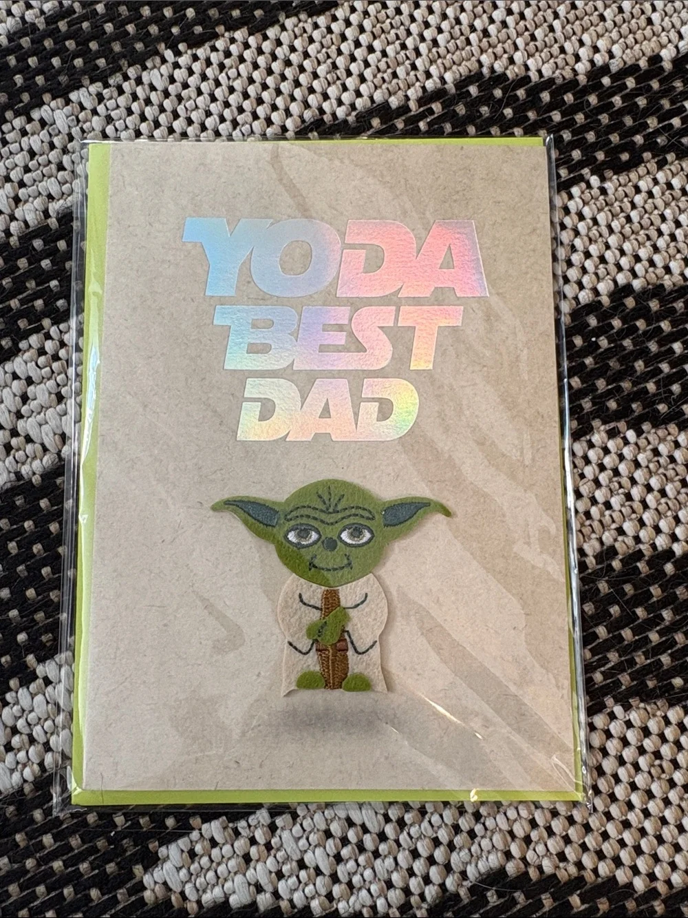 🆕Papyrus-Star Wars Yoda Father’s Day Card
