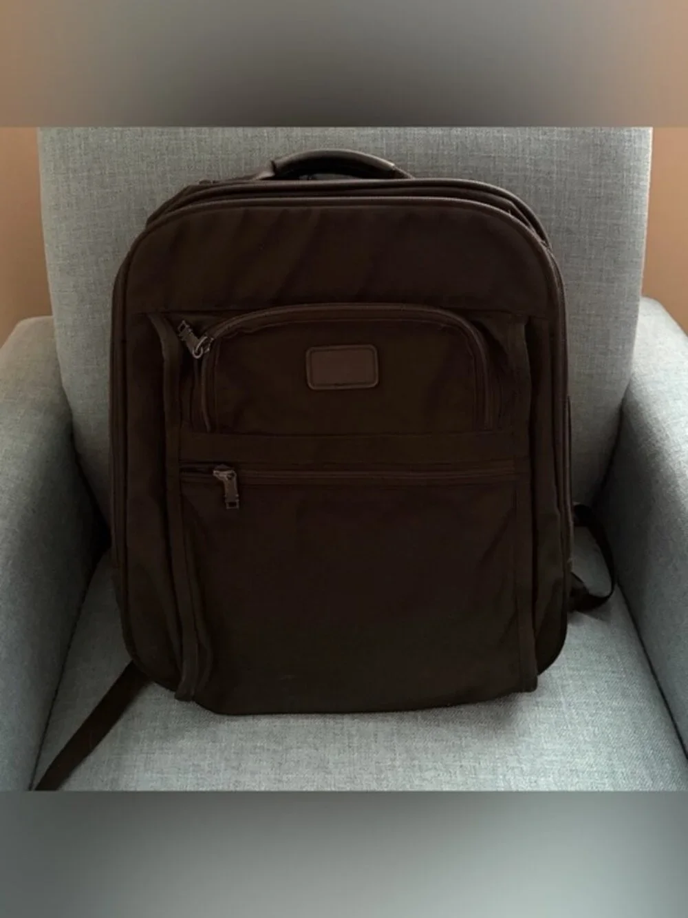 Tumi Backpack Alpha Black Laptop Backpack (Model 2644D3) Older Version
