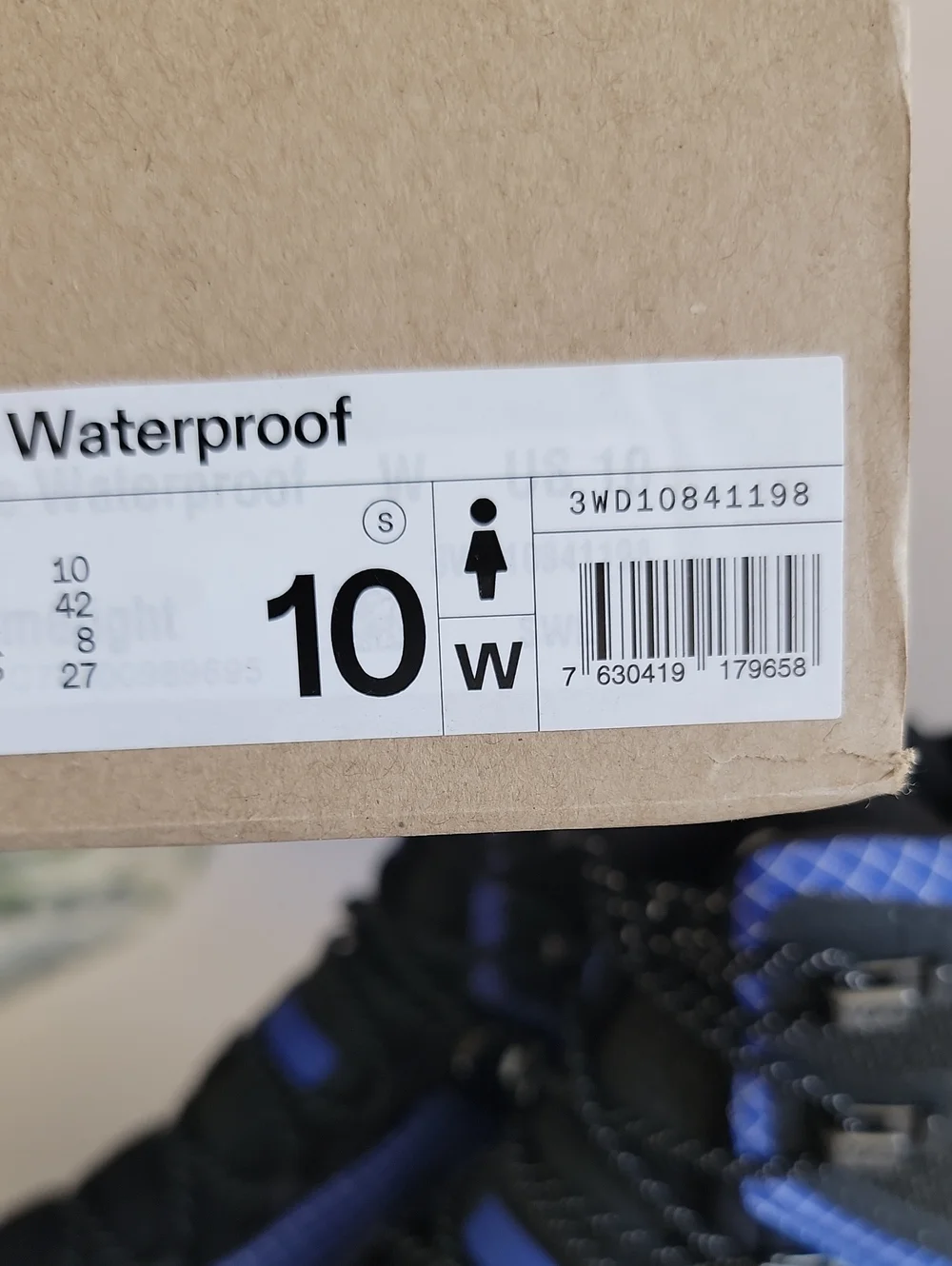 On Cloudalpine Waterproof Women's Hiking Boots US 10 Cobalt/Limelight