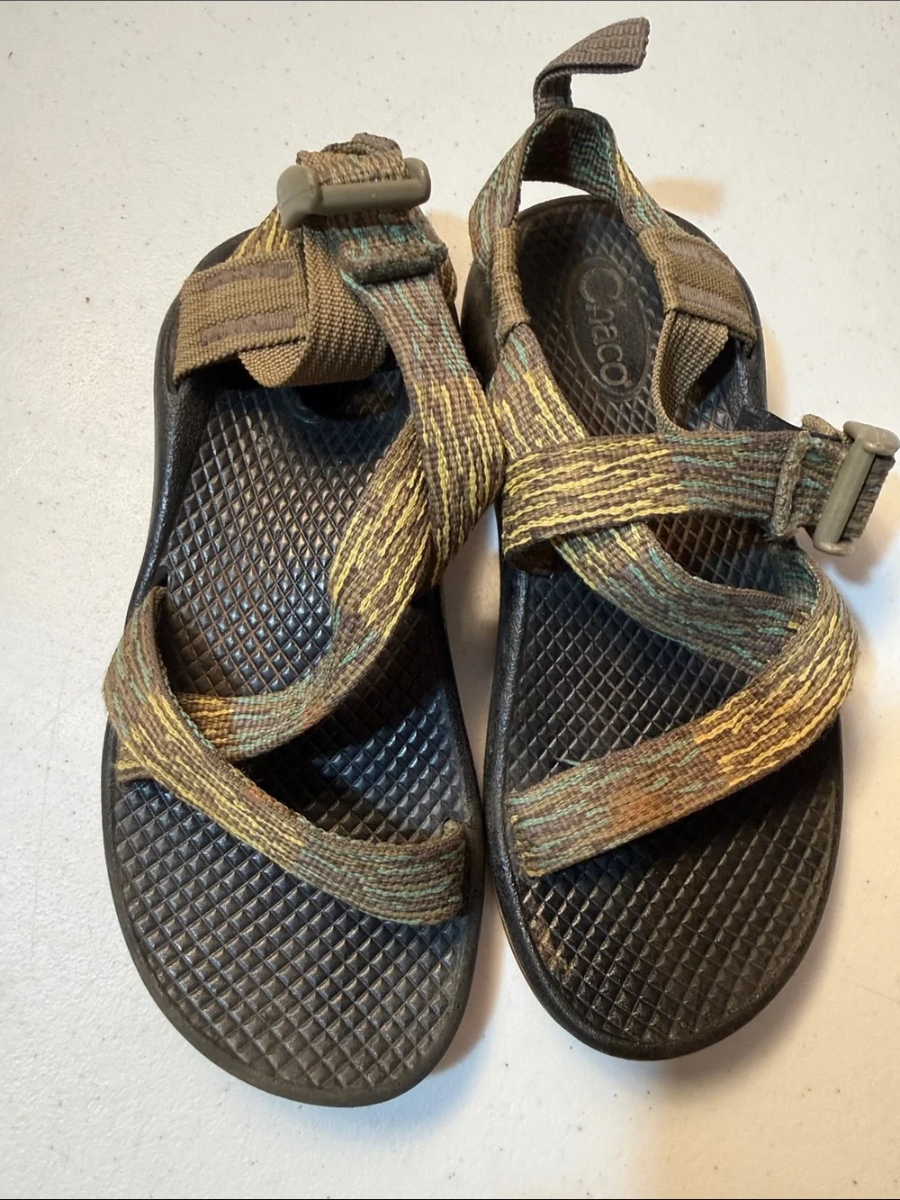 Chaco Kids Multi-Color Strappy Sandals