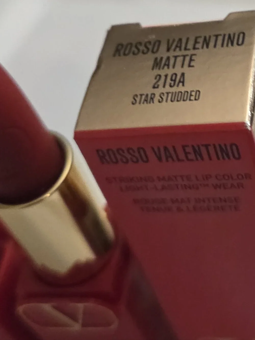 Valentino rosso matte