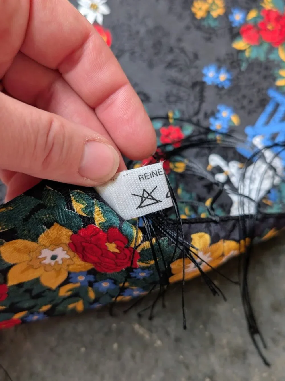 Vintage goose scarf