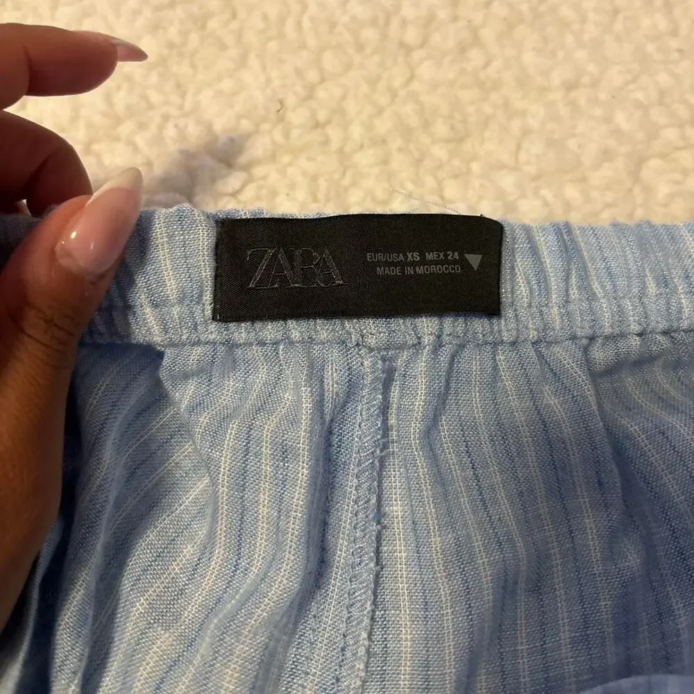 Zara linen pants