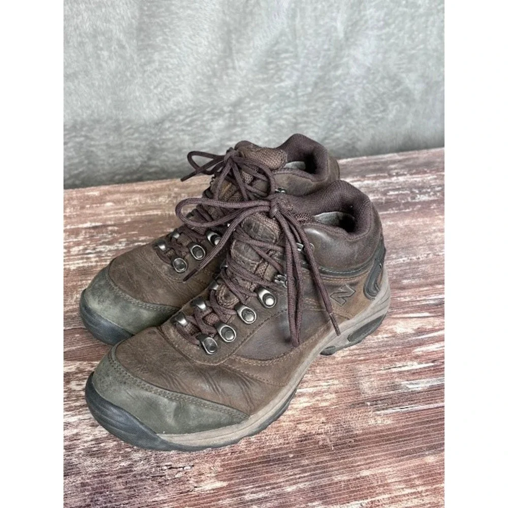 New Balance 978GT‎ Mens Brown Leather Hiking Boots Durable Comfort Size 7 D